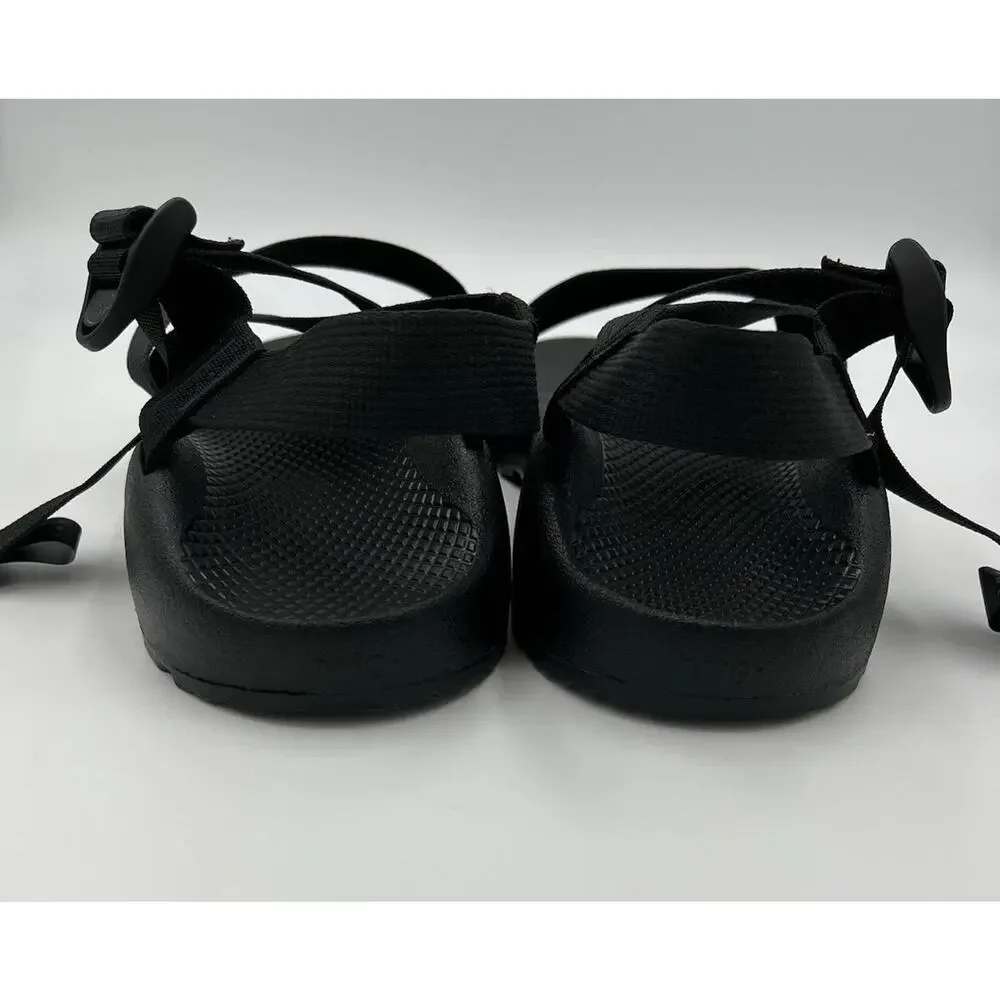 Mens Chacos Classic Z/1 Strap Sport Sandals Outdoor Hiking Nylon Sz 10 EUC Black